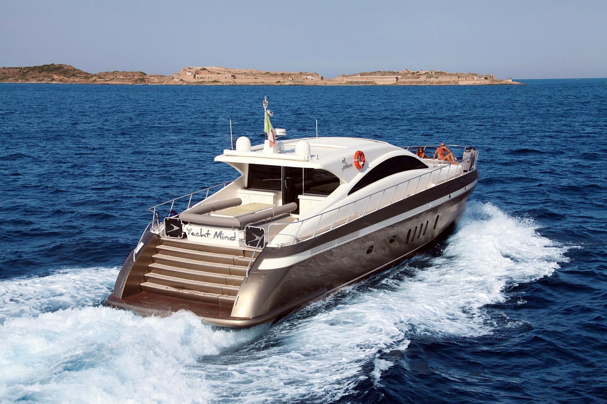 Аренда моторной яхты Yachtmind на Ибице и Майорке - корма